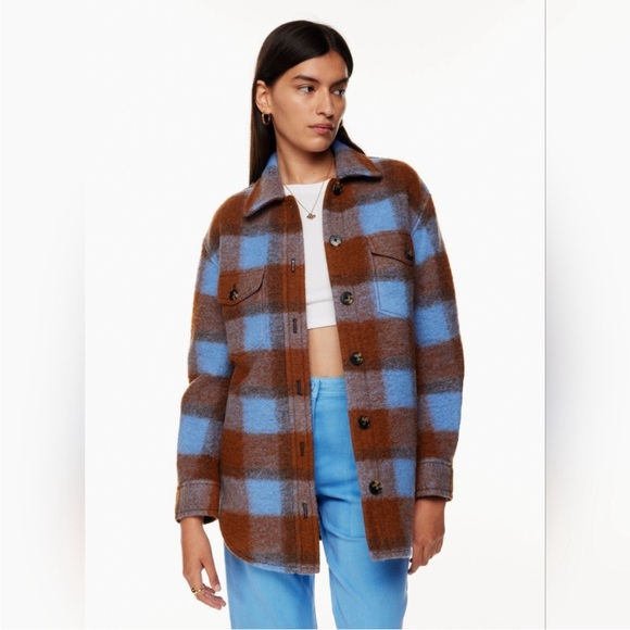 Wilfred Jackets & Blazers - ARITZIA Wilfred Free The Ganna Shirt Jacket M